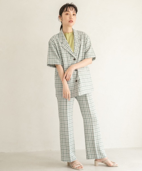 LOWRYS FARM(ローリーズファーム)の「シアーメロータイト5S 944844(Tシャツ/カットソー・レディース・ダークブラウン/ブラック/イエロー/オフホワイト・FREE)」の10枚目の写真