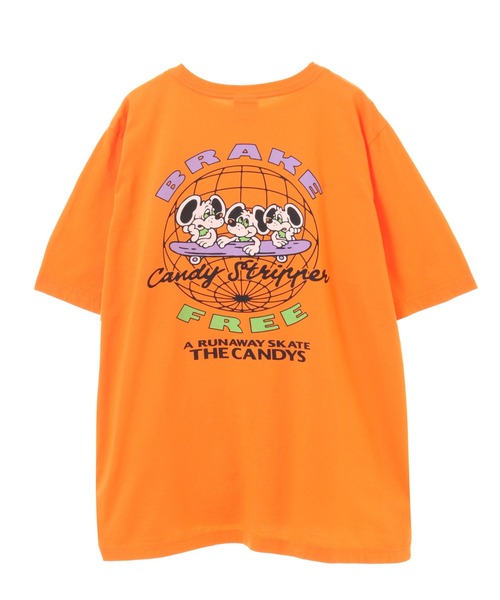 Candy Stripper（キャンディストリッパー）の「BREAK FREE RATS Tシャツ（Tシャツ/カットソー・レディース・オフホワイト/ブラック/ブルー/オレンジ・2/3/4）」の4枚目の写真