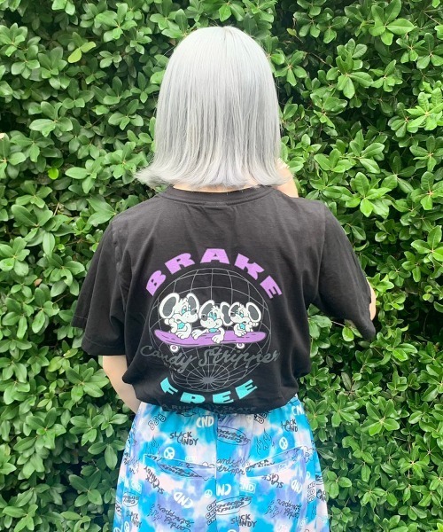 Candy Stripper（キャンディストリッパー）の「BREAK FREE RATS Tシャツ（Tシャツ/カットソー・レディース・オフホワイト/ブラック/ブルー/オレンジ・2/3/4）」の3枚目の写真