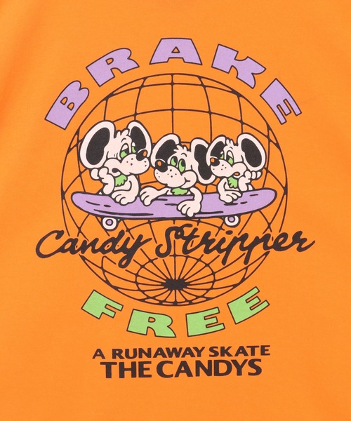 Candy Stripper（キャンディストリッパー）の「BREAK FREE RATS Tシャツ（Tシャツ/カットソー・レディース・オフホワイト/ブラック/ブルー/オレンジ・2/3/4）」の10枚目の写真