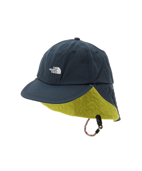 B:MING by BEAMS（ビーミングバイビームス）の「THE NORTH FACE / UV サンシールド キャップ（キャップ・キッズ・ピンク/オレンジ/ネイビー・KM（50-53cm）/KL(54-56cm））」の2枚目の写真