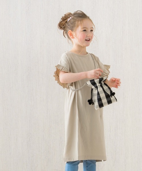 セール Kids フリルロングワンピース ワンピース Lulpini ルルピー二 のファッション通販 Zozotown