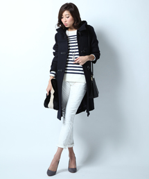 23区（ニジュウサンク）の「ベランディファインウールダッフルコート