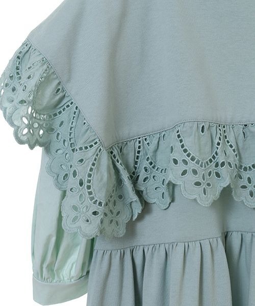 Candy Stripper（キャンディストリッパー）の「BIG COLLAR ドレス（ドレス・レディース・ホワイト/ミント/ブラック・2）」の13枚目の写真