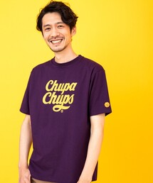 THE SHOP TK  | 【SHELTECH×ChupaChups】胸プリントTシャツ(Tシャツ/カットソー)