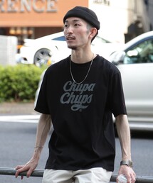 THE SHOP TK  | 【SHELTECH×ChupaChups】胸プリントTシャツ(Tシャツ/カットソー)