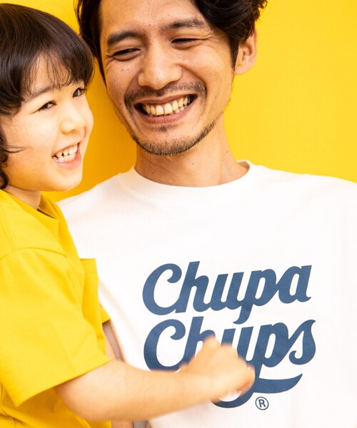 THE SHOP TK (ザ ショップ ティーケー )の「◆【SHELTECH×ChupaChups】胸プリントTシャツ(Tシャツ/カットソー・メンズ・パープル系/ブラック/ベージュ/オフホワイト・03/04/02)」の16枚目の写真