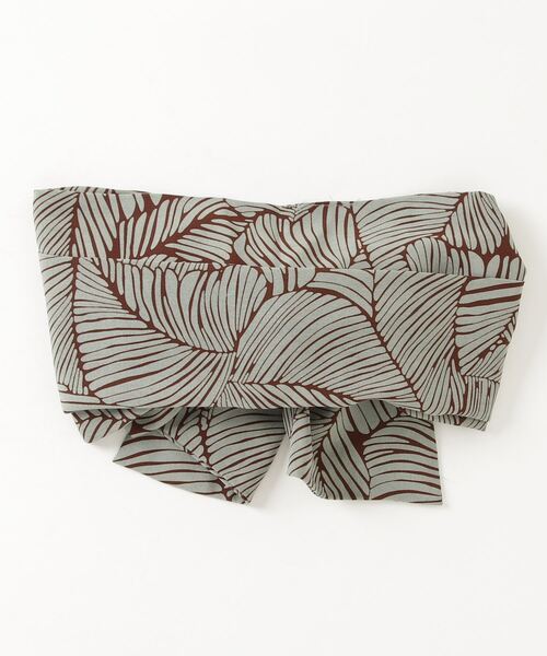 ALDIES（アールディーズ）の「Leaf Turban / リーフターバン（ヘアバンド・レディース・レッド/オリーブ/ホワイト×ブラック/ブラック×ホワイト・FREE）」の5枚目の写真