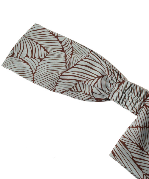 ALDIES（アールディーズ）の「Leaf Turban / リーフターバン（ヘアバンド・レディース・レッド/オリーブ/ホワイト×ブラック/ブラック×ホワイト・FREE）」の17枚目の写真