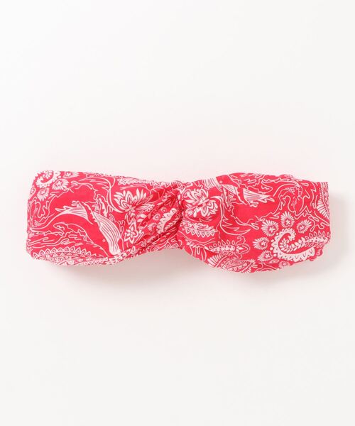 チチカカ（チチカカ）の「アロハカラーヘアバンド（ヘアバンド・レディース・ネイビー/レッド/イエロー・FREE）」の9枚目の写真