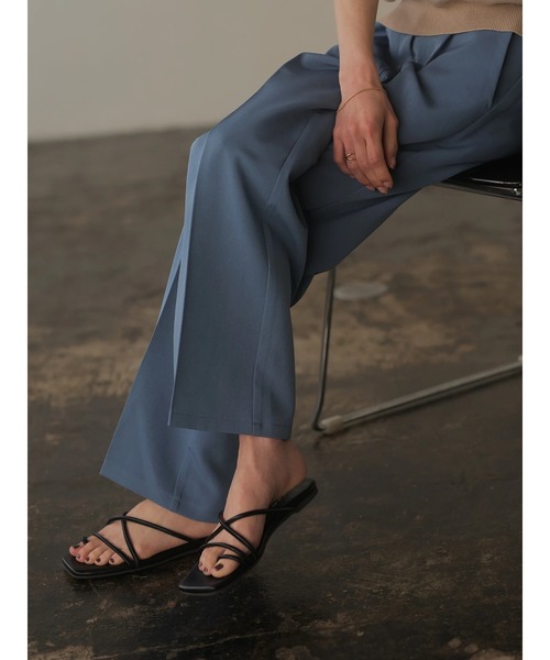 rem closet（レムクローゼット）の「ラインストラップサンダル（サンダル・レディース・ブラック/モカ/ベージュ・X-SMALL/SMALL）」の6枚目の写真