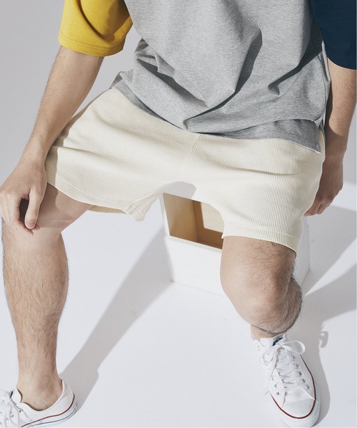 JOURNAL STANDARD(ジャーナルスタンダード)の「【LASKA MVS / ラスカ】ワッフルショーツ/トラックパンツ(その他パンツ・メンズ・ナチュラル/ブラック/グレー・MEDIUM/LARGE)」の21枚目の写真