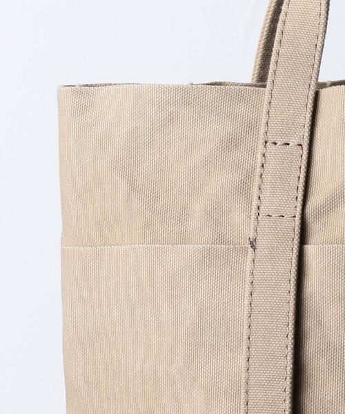 amiacalva(アミアカルヴァ)の「<AMIACALVA (アミアカルヴァ) > キャンバス 4ポケット トート(トートバッグ・メンズ・ブラック/ベージュ・FREE)」の6枚目の写真