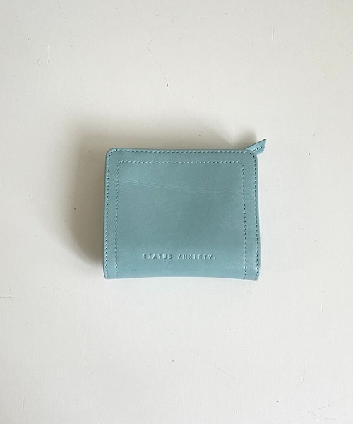 CANAL JEAN（キャナルジーン）の「STATUS ANXIETY(ステータスアングザエティー) "IN ANOTHER LIFE"コンパクトウォレット（財布・レディース・スカイブルー/ブラック/タン・ONE SIZE）」の8枚目の写真