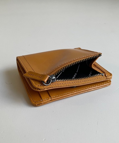 CANAL JEAN（キャナルジーン）の「STATUS ANXIETY(ステータスアングザエティー) "IN ANOTHER LIFE"コンパクトウォレット（財布・レディース・スカイブルー/ブラック/タン・ONE SIZE）」の10枚目の写真