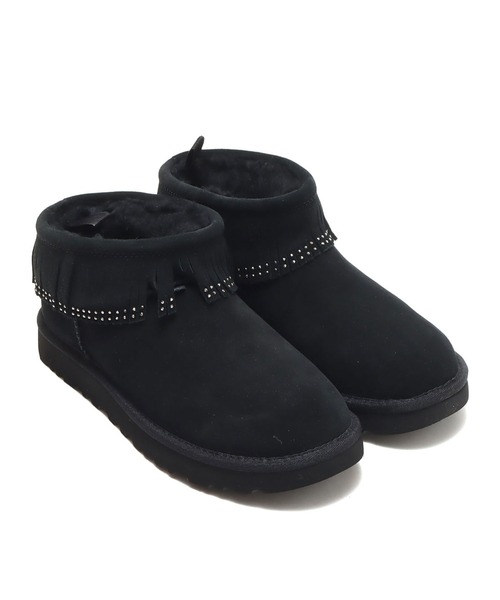 UGG ムートン　ブーツ　ウルトラミニ　フリンジブリング UGG ウルトラ ミニ フリンジ ブリン ムートンブーツ UGG Ultra Mini