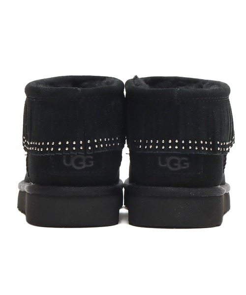 UGG ムートン　ブーツ　ウルトラミニ　フリンジブリング UGG（アグ）の「UGG Ultra Mini Fringe Bling / アグ ウルトラ ミニ