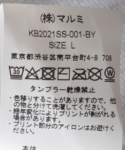 BEAUTY&YOUTH UNITED ARROWS（ビューティーアンドユースユナイテッドアローズ）の「【別注】＜KarlBlossfeldt＞PRINT T1/Tシャツ（Tシャツ/カットソー・メンズ・ライトグレー・X-LARGE/SMALL/LARGE/MEDIUM）」の2枚目の写真