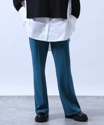 HARE | カラーソフトセンタープレスフレアパンツ(HARE)(スラックス)