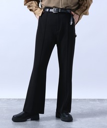 HARE | カラーソフトフレアパンツ(HARE)(スラックス)