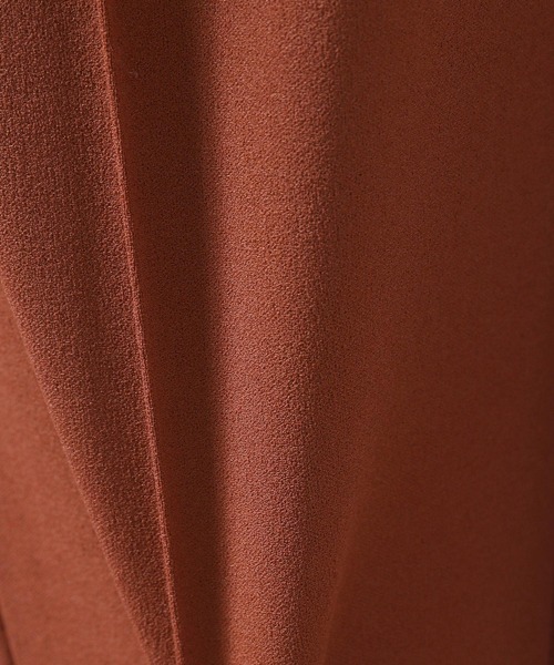 HARE（ハレ）の「カラーソフトセンタープレスフレアパンツ(HARE)（スラックス・レディース・ブラック/グリーン/オレンジ/グリーン系その他/ブルー・S/M）」の10枚目の写真