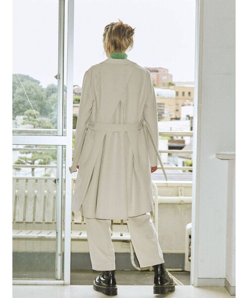 jouetie（ジュエティ）の「【セットアップ対応】ピンタックハイウエストパンツ（スラックス・レディース・アイボリー/ブラウン/ライトブルー/ブラック・MEDIUM）」の16枚目の写真