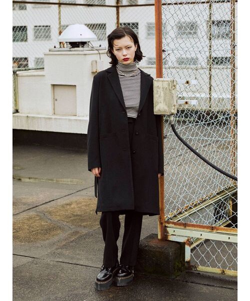 jouetie（ジュエティ）の「【セットアップ対応】ピンタックハイウエストパンツ（スラックス・レディース・アイボリー/ブラウン/ライトブルー/ブラック・MEDIUM）」の19枚目の写真