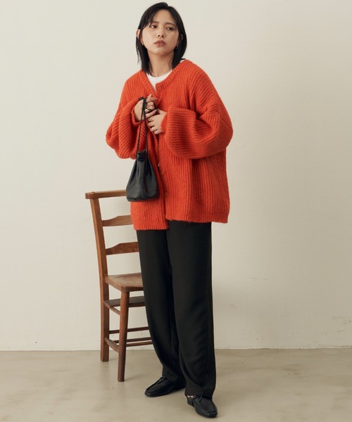 Aunt Marie's（アントマリーズ）の「ヴィンテージサテンカラーイージーパンツ（スラックス・レディース・ブラック/ボルドー/ライトグリーン/ブルー/グリーン・SMALL/FREE）」の19枚目の写真