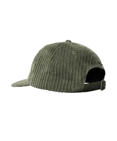 STUSSY（ステューシー）の「Corduroy Big Logo Low Pro Cap（キャップ・メンズ・ブラック/オリーブ/ラベンダー/ブラウン系その他・ONE SIZE）」の8枚目の写真
