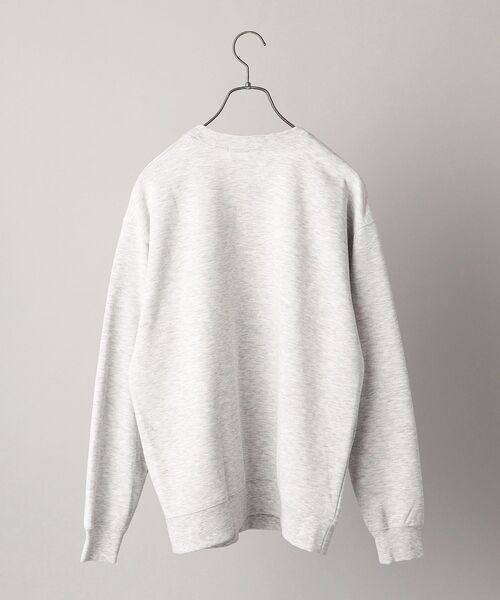SHIPS（シップス）の「【WEB限定】SHIPS: 吸水速乾・UVケア Drymix（R) プリント クルーネック スウェット (トレーナー)（スウェット・メンズ・ブラック/グレー/ライトグレー・SMALL/MEDIUM/LARGE/X-LARGE）」の4枚目の写真