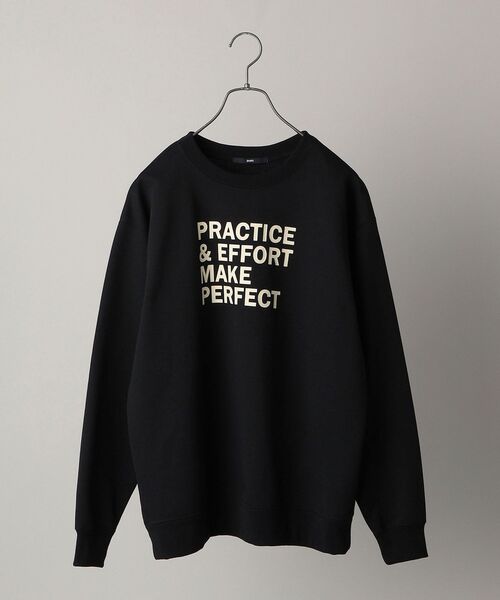 SHIPS（シップス）の「【WEB限定】SHIPS: 吸水速乾・UVケア Drymix（R) プリント クルーネック スウェット (トレーナー)（スウェット・メンズ・ブラック/グレー/ライトグレー・SMALL/MEDIUM/LARGE/X-LARGE）」の13枚目の写真