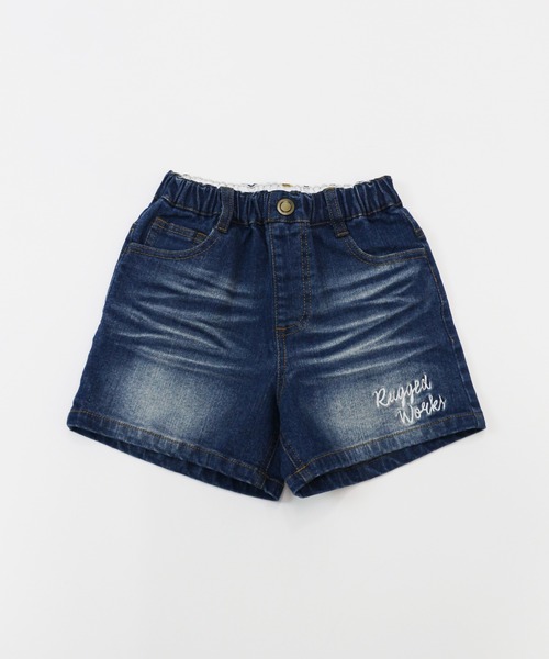 RUGGEDWORKS（ラゲッドワークス）の「デニムショートパンツ（デニムパンツ・キッズ・サックスブルー/ブルー・90/100/110/120/130/140/150）」の10枚目の写真