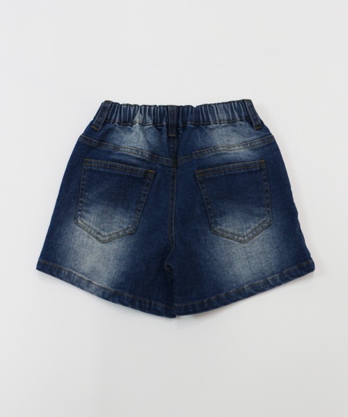 RUGGEDWORKS（ラゲッドワークス）の「デニムショートパンツ（デニムパンツ・キッズ・サックスブルー/ブルー・90/100/110/120/130/140/150）」の6枚目の写真