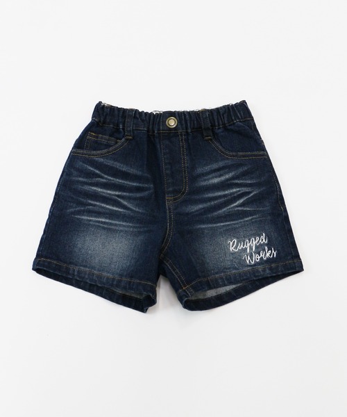 RUGGEDWORKS（ラゲッドワークス）の「デニムショートパンツ（デニムパンツ・キッズ・サックスブルー/ブルー・90/100/110/120/130/140/150）」の12枚目の写真