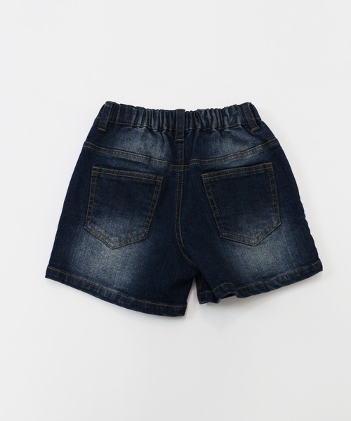 RUGGEDWORKS（ラゲッドワークス）の「デニムショートパンツ（デニムパンツ・キッズ・サックスブルー/ブルー・90/100/110/120/130/140/150）」の4枚目の写真
