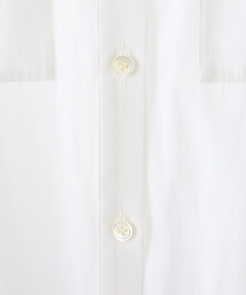 UNTITLED（アンタイトル）の「◆レイヤードロングシャツ【洗える】（シャツ/ブラウス・レディース・ナチュラル/ホワイト系/カーキ/グレー系その他・00/03/99/02/01）」の6枚目の写真