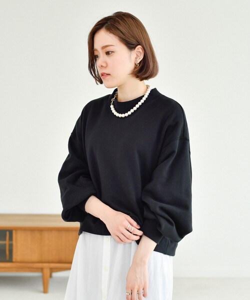 UNTITLED（アンタイトル）の「◆レイヤードロングシャツ【洗える】（シャツ/ブラウス・レディース・ナチュラル/ホワイト系/カーキ/グレー系その他・00/03/99/02/01）」の18枚目の写真