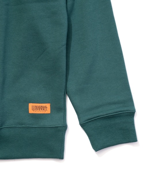 UNIVERSAL OVERALL(ユニバーサルオーバーオール)の「UNIVERSAL OVERALL SWEAT SHIRT (ユニバーサルオーバーオール スウェットシャツ)(3colors)(Men's)(U2133228)(スウェット・メンズ・ダークグリーン/ブラウン/オートミール・M/L/XL)」の14枚目の写真