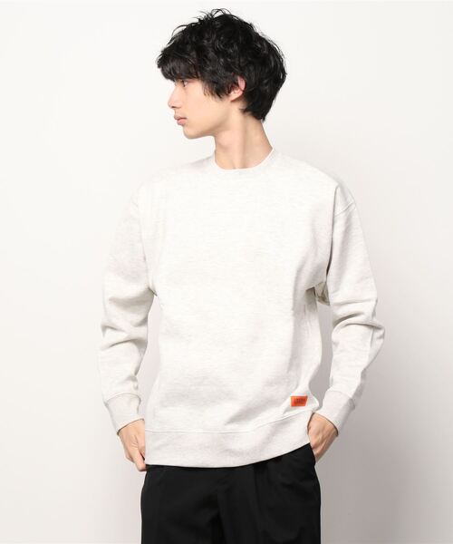 UNIVERSAL OVERALL(ユニバーサルオーバーオール)の「UNIVERSAL OVERALL SWEAT SHIRT (ユニバーサルオーバーオール スウェットシャツ)(3colors)(Men's)(U2133228)(スウェット・メンズ・ダークグリーン/ブラウン/オートミール・M/L/XL)」の8枚目の写真