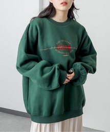 RASVOA（ラスボア）の「ヴィンテージロゴスウェット（スウェット・レディース）」