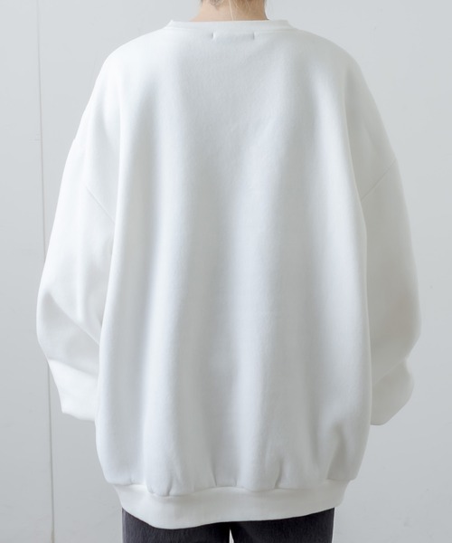 RASVOA（ラスボア）の「ヴィンテージロゴスウェット（スウェット・レディース・ブラック/オフホワイト/グリーン・FREE）」の21枚目の写真