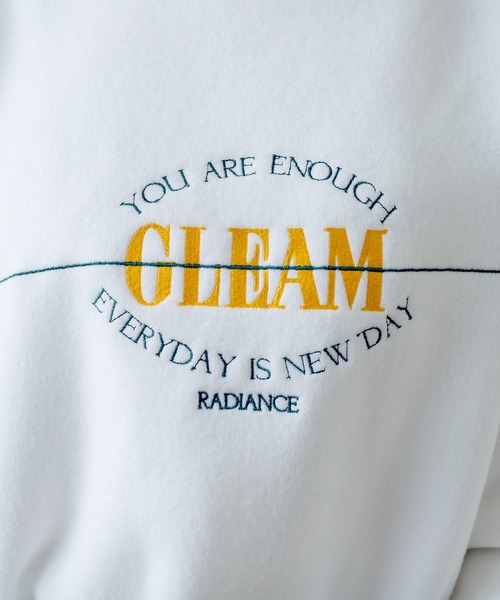 RASVOA（ラスボア）の「ヴィンテージロゴスウェット（スウェット・レディース・ブラック/オフホワイト/グリーン・FREE）」の22枚目の写真