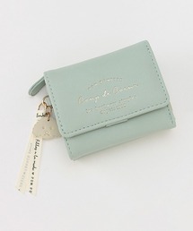 トイプードルチャーム箔ロゴミニ財布