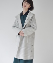 La SRIC | La SRIC / 3柄チェックフードCT(その他アウター)