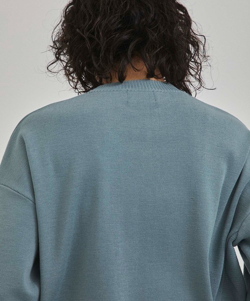 A + TOKYO(エープラストウキョウ)の「クルーネックコクーンニット(ニット/セーター・レディース・ライトブルーグレー/ベージュ/オフホワイト・FREE)」の13枚目の写真