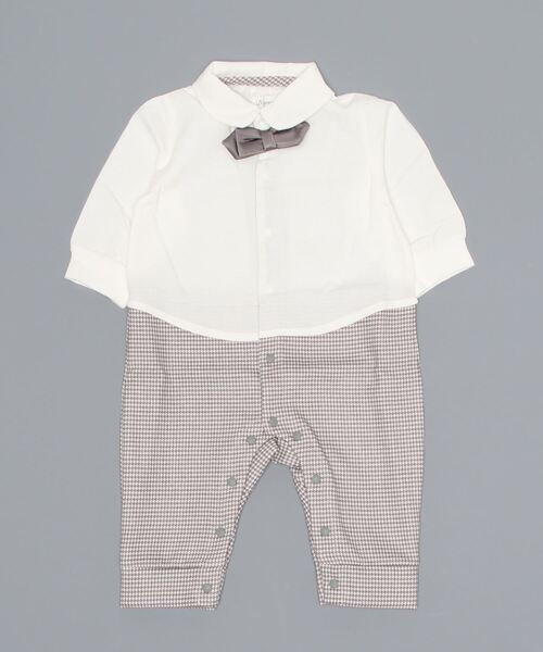 D.fesense(ディーフェセンス)の「【D.fesense/ディーフェセンス】おめかしBOYロンパース(ロンパース・キッズ・ホワイト系その他・70cm/80cm)」の7枚目の写真