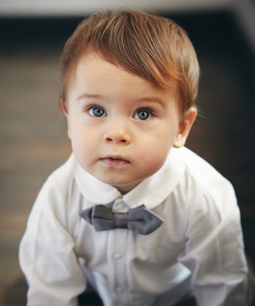 D.fesense(ディーフェセンス)の「【D.fesense/ディーフェセンス】おめかしBOYロンパース(ロンパース・キッズ・ホワイト系その他・70cm/80cm)」の4枚目の写真