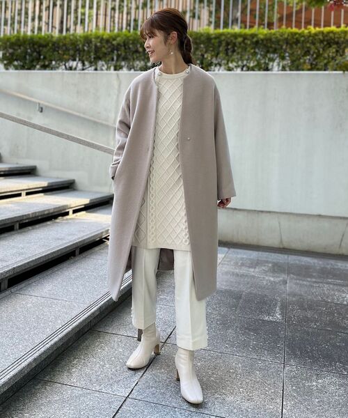 couture brooch（クチュールブローチ）の「◇【ウール混・軽くて暖かい