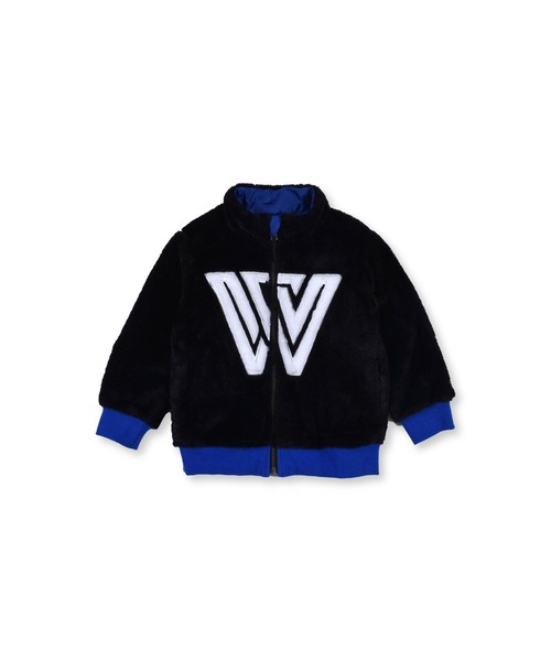 WASK（ワスク）の「WASK/無地 + ボア リバーシブルジャケット (100~160cm)（ダウンジャケット/コート・キッズ・ブラック/ブルー・100/150/130/160/110/120/140）」の11枚目の写真