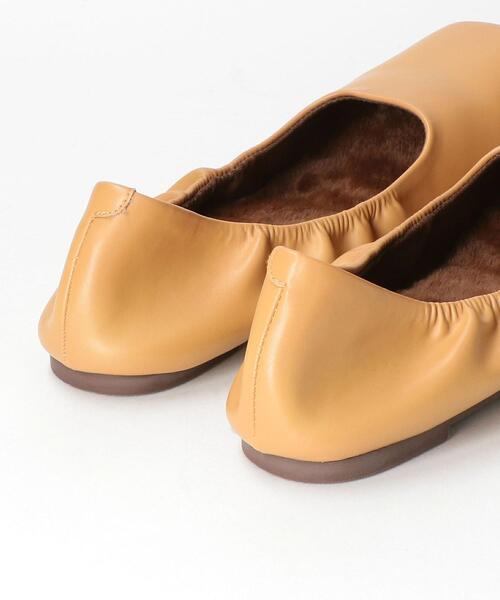 green label relaxing（グリーンレーベルリラクシング）の「PATTO スクエア フラット シューズ（その他シューズ・レディース・ブラウン/ネイビー/ブラック・XL/S/M/L）」の9枚目の写真